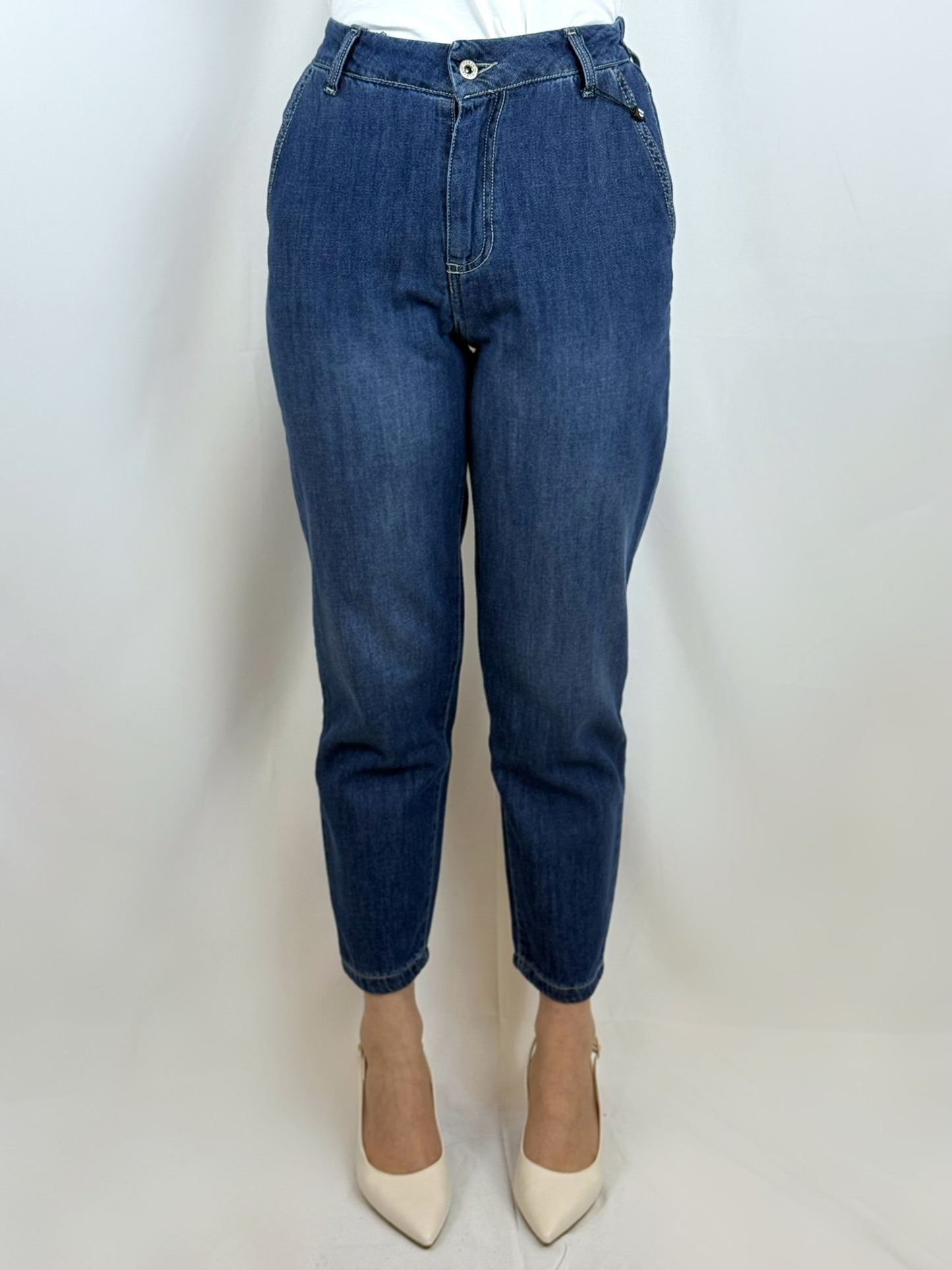 Dixie jeans palloncino vita alta