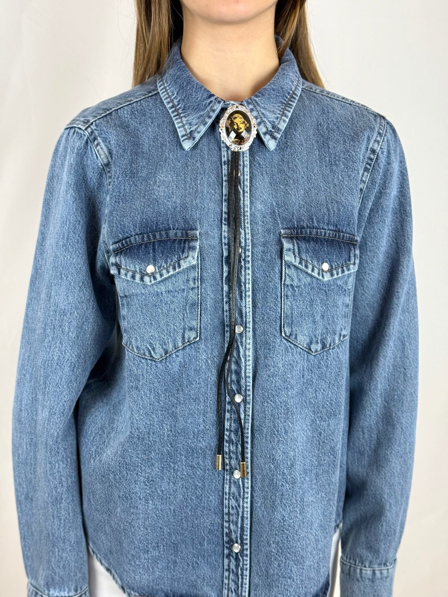Dixie-Camicia in Denim