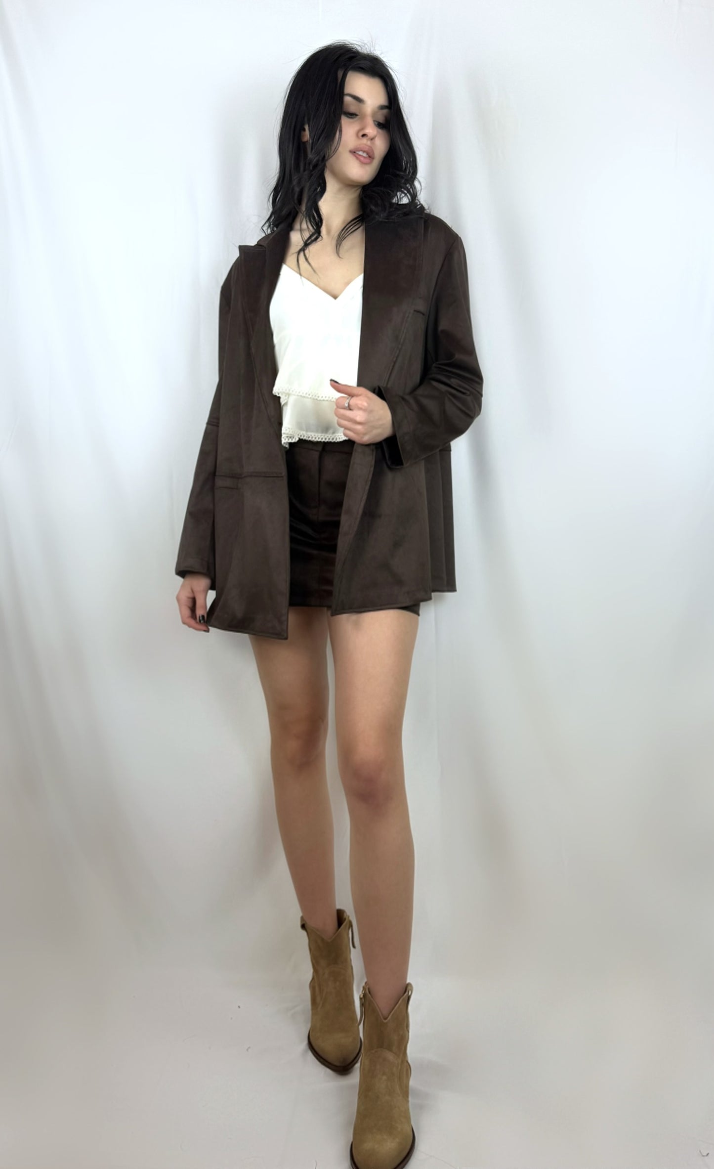 Kontatto-Giacca Suede