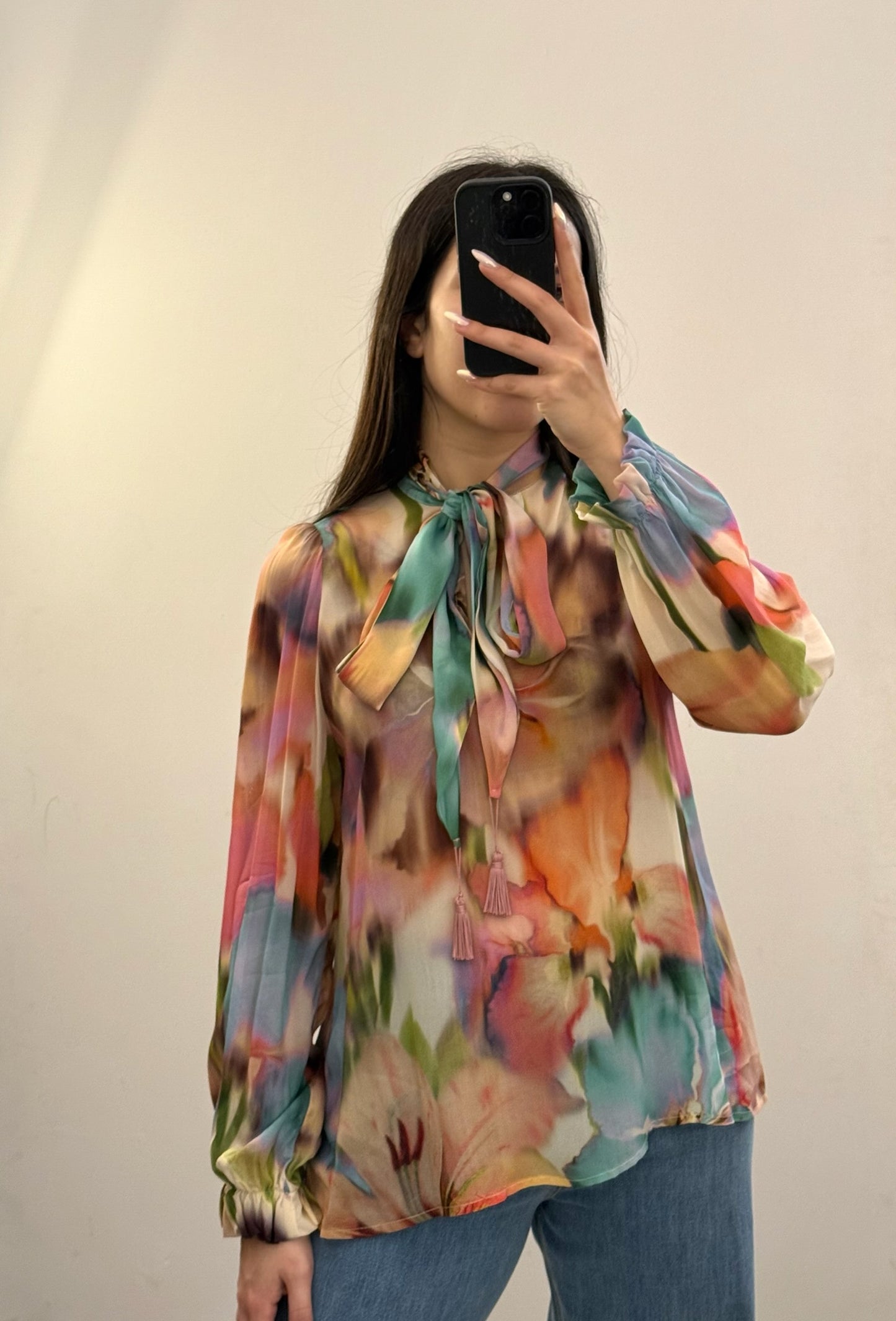 Dixie-Blusa con Fiocco